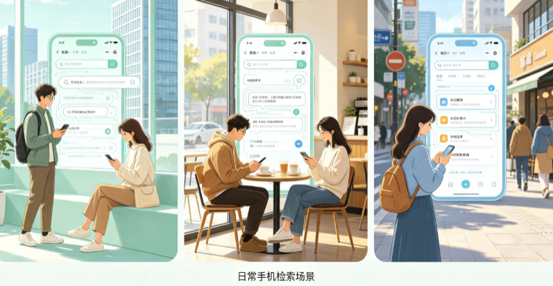 罗山县普通人日常手机使用场景拆解：GEO 与 AI 优化如何改变信息检索体验